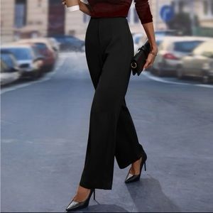 SHEIN Frenchy High Waist Wide Leg Pants